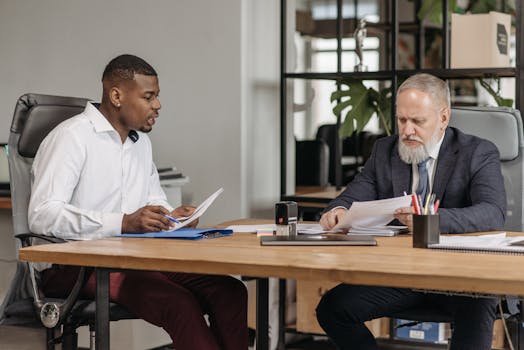 consulting negotiation session