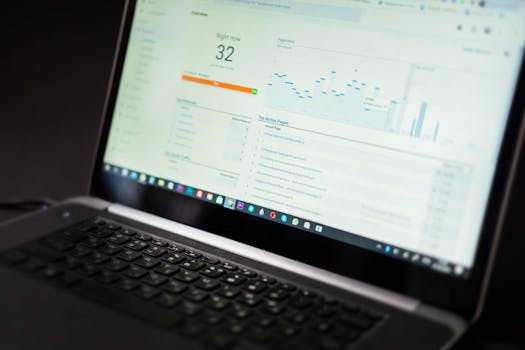 analytics dashboard